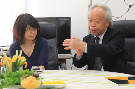 二田先生と伊藤会長
